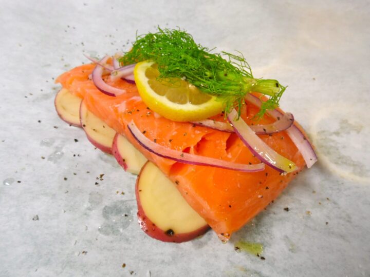 Lemon Dill Baked Salmon